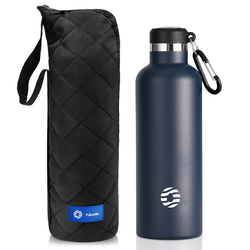 Garrafa Térmica FEIJIAN em Aço Inoxidável, 1000ml, Garrafa Térmica Esportiva