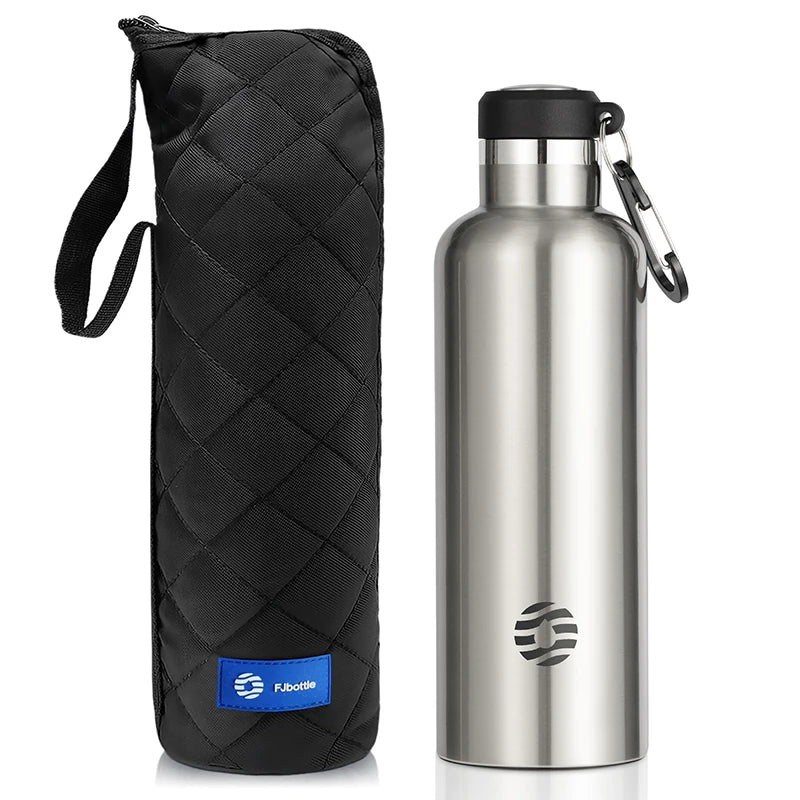 Garrafa Térmica FEIJIAN em Aço Inoxidável, 1000ml, Garrafa Térmica Esportiva
